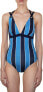 Фото #1 товара Mei L'Ange Women's 282335 Mya One-Piece Swimsuit, Size Small - Blue