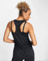 Фото #4 товара Nike Training Dri-FIT racer back vest top in black