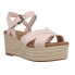 Фото #4 товара TOMS Willow Wedge Womens Beige Casual Sandals 10018253T