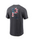 ფოტო #4 პროდუქტის Men's Anthracite Pittsburgh Pirates Americana T-shirt