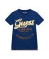 ფოტო #1 პროდუქტის Big Boys Short Sleeve Acid Wash with Applique and Screen Print T-shirt