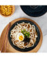 Фото #3 товара 8" Reactive Blue Stoneware Ramen Noodle Bowls, Set of 2