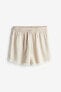 Фото #6 товара Linen-blend Pull-on Shorts