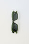 Фото #5 товара Солнцезащитные очки в квадратной пластмассовой оправе ZARA