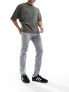 Lee Rider slim fit jeans in grey acid wash