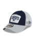 ფოტო #1 პროდუქტის Men's Navy, Gray Dallas Cowboys Patch Two-Tone 9FORTY Snapback Hat