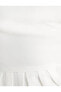 Фото #19 товара Платье женское Koton Arkası Fiyonk Detaylı Mini Elbise Pencere Detaylı Kalın Askılı Katlı