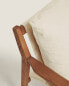 Фото #4 товара Wooden armchair with removable cushion