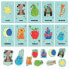 HEADU Montessori Baby Flashcards In Latvian Lang doll