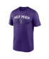 Фото #3 товара Men's Purple Colorado Rockies Local Legend T-shirt
