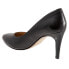 Фото #5 товара Trotters Angie T2050-001 Womens Black Narrow Leather Pumps Heels Shoes