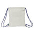 Фото #2 товара Сумка-рюкзак на веревках Benetton Varsity Серый Тёмно Синий 35 x 40 x 1 cm