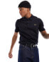 Фото #1 товара Fred Perry knitted polo in navy