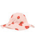 Toddler Strawberry Reversible Swim Hat 2T-4T