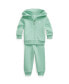 Baby Boys Fleece Full-Zip Hoodie and Pant Set