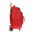 Фото #2 товара Школьный рюкзак с колесиками Compact Atlético Madrid M918 Красный Белый (33 x 45 x 22 cm)