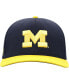 Men's Navy, Maize Michigan Wolverines Two-Tone Reflex Hybrid Tech Flex Hat