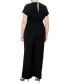 ფოტო #3 პროდუქტის Plus Size Wonderland Jump Suit