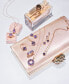 ფოტო #2 პროდუქტის Lavender Rosé by EFFY® Amethyst (5-3/4 ct. t.w.) and Diamond (1/5 ct. t.w.) Clover Pendant in 14k Rose Gold