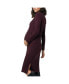 Фото #3 товара Платье для кормящих Rib Nursing от Ripe Maternity, бордовое