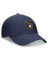 Фото #4 товара Men's Navy Milwaukee Brewers Evergreen Club Performance Adjustable Hat