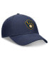 Синяя мужская бейсболка Milwaukee Brewers Nike Evergreen Club Синий, M/L - фото #4