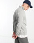 Dickies oakport 1/4 zip sweatshirt in grey Grau Meliert, XL - фото #4