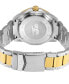 ფოტო #3 პროდუქტის Men's Pier 90 Two Tone Stainless Steel Watch 42mm