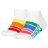 Фото #2 товара TOMMY HILFIGER Sneaker Sport Stripe short socks 2 pairs