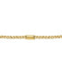 ფოტო #4 პროდუქტის Men's Wheat Link 24" Chain Necklace in Stainless Steel