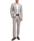 Фото #3 товара Men's Micro-Patterned Slim-Fit Trousers