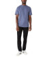 ფოტო #5 პროდუქტის Men's Relaxed Fit Short Sleeve Embroidered Crewneck T-Shirt