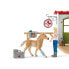 Фото #7 товара Игровой набор ферма "Ветеринарная практика с домашними животными" Schleich Farm World - 7 шт - цветной - 3-8 лет