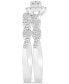 ფოტო #3 პროდუქტის Diamond Halo Twist Bridal Set (1/2 ct. t.w.) in 14k White Gold