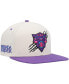 Men's Cream, Purple Black Panther Marvel Snapback Hat