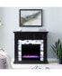 Lysander Marble Color Changing Electric Fireplace