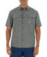ფოტო #1 პროდუქტის Men's Short Sleeve Heathered Fishing Shirt