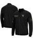 Фото #1 товара Men's Black West Virginia Mountaineers OHT Military-Inspired Appreciation High-Speed Bomber Full-Zip Jacket