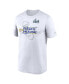 Фото #3 товара Men's White Los Angeles Rams Super Bowl LVI Champions Hometown T-shirt