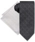 ფოტო #1 პროდუქტის Men's Medallion Tie & Pocket Square Set