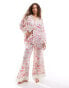 Фото #1 товара Free People western print pyjama set in pink