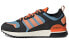 Фото #1 товара Кроссовки мужские adidas Originals ZX 700 Hd черно-оранжевые