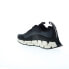 Reebok Zig Dynamica CLW Womens Black Lace Up Lifestyle Sneakers Shoes 7