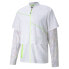 Puma Run Woven Ultra Full Zip Jacket Mens White Casual Athletic Outerwear 520854 L - фото #3