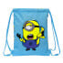 Фото #1 товара Сумка-рюкзак на веревках Minions Minionstatic Синий (26 x 34 x 1 cm)