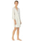 ფოტო #1 პროდუქტის Lauren Ralph Satin Lauren Lace-Trim Wrap Robe Lingerie