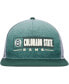 Фото #3 товара Men's Green, Gray Colorado State Rams Snapback Hat