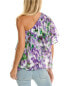 Tracy Reese One-Shoulder Cascade Blouse Women's