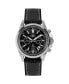 Men's Liverpool Watch with Leather/Solid Stainless Steel Strap, Chronograph 1-2117