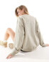 Фото #8 товара The Couture Club washed emblem sweatshirt in beige